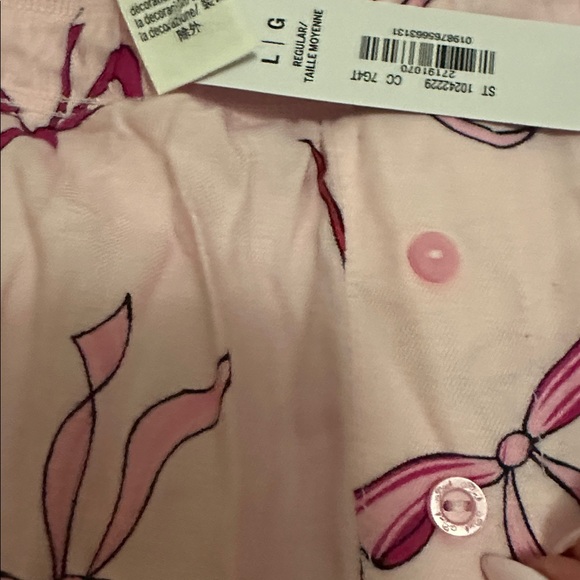 BRAND NEW VS PINK Bow Print Pajama Pants - Picture 2 of 4
